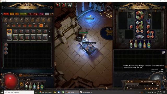 Path Of Exile - Crafting Mirrior Tier Amulet