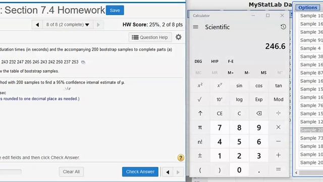 Using bootstrap methods to construct a mean confidence interval estimate смотреть онлайн