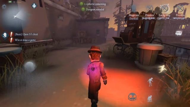 Маг и Жрица Identity V android Horror game! как Horrorfield online смотреть онлайн