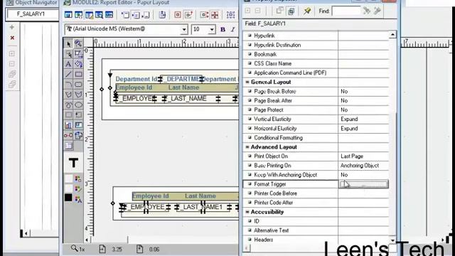 Oracle Reports 10g Tutorial in Bangla: Using Format Trigger смотреть онлайн