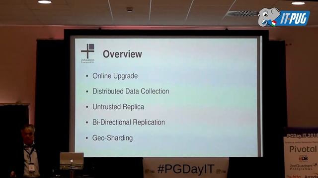PGDay.IT 2018 - Why Logical Replication? - Gianni Ciolli смотреть онлайн