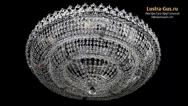 Хрустальная люстра «Двойное Кольцо Классика» - Гусь-Хрустальный завод смотреть онлайн