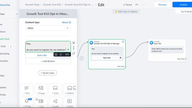 Facebook Ads Json - Manychat Growth Tool Explained 2021 смотреть онлайн