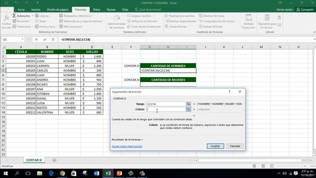 Contar celdas que cumplen una condición o criterio especial - Función CONTAR.SI | Microsoft Excel смотреть онлайн