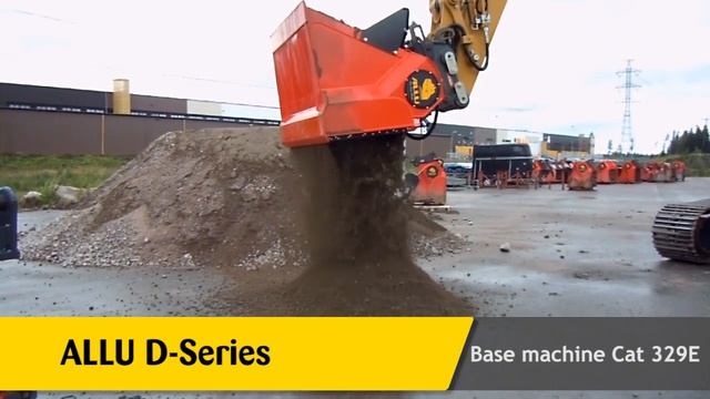 ALLU DN 3 17 TS25 Transformer bucket Screening topsoil смотреть онлайн