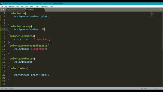 Bootstrap - 6 - Personalizando barra de navegación смотреть онлайн