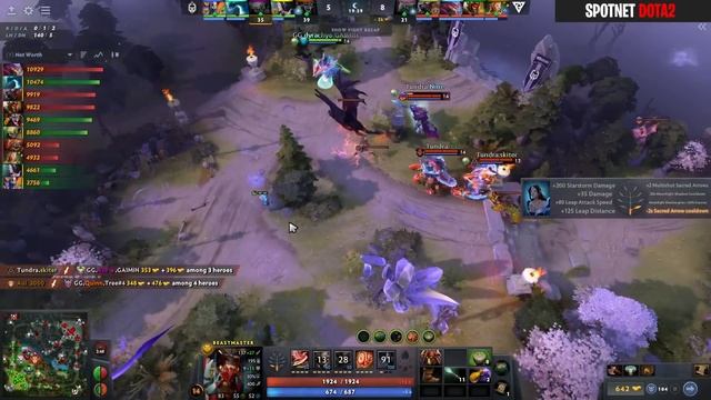 Gladiators vs Tundra Game 1 | Bo3 | Lower Bracket Riyadh Masters 2023 | Spotnet Dota 2 смотреть онлайн