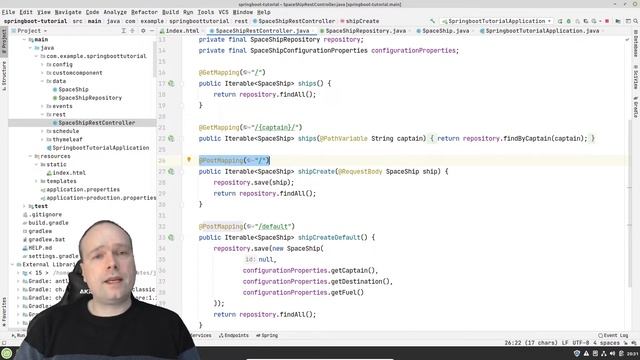 Java Spring Boot Tutorial смотреть онлайн
