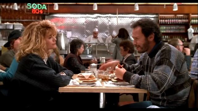 Мег Райан - симуляция оргазма (Когда Гарри встретил Салли) смотреть онлайн