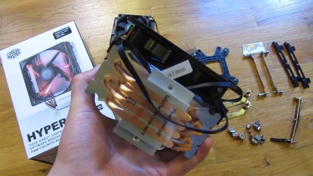 Cooler Master Hyper 212 LED CPU Fan and Heat Sink смотреть онлайн