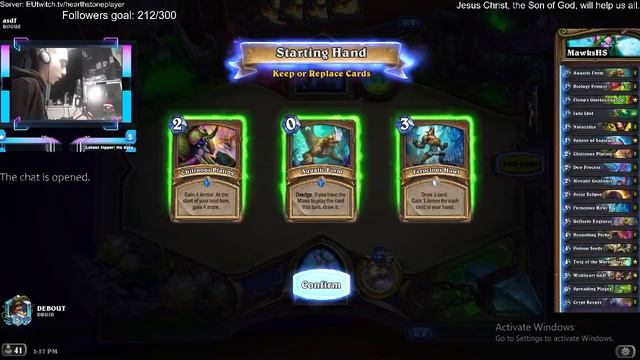 Wild Hearthstone - Choosing the correct path on ladder (Jade Druid) смотреть онлайн