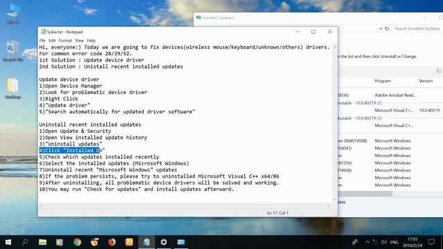 How To Solve Device Drivers Problem - Mouse/Keyboard (Wireless)/Unknown Not Working - Code 28/39/52 смотреть онлайн