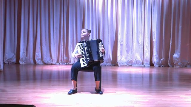 Маеровская Олеся Морис Виттне"Цыганский аккордеон" смотреть онлайн