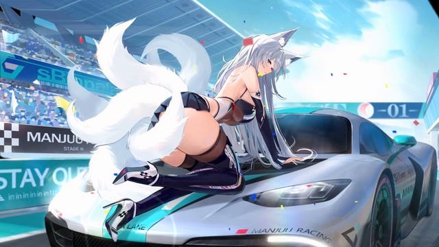 Azur Lane - Shinano - Race Queen Anime Girl Live Wallpaper Engine смотреть онлайн