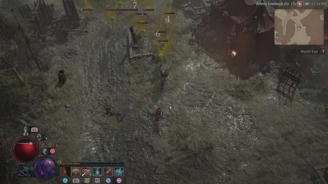 1 hour of diablo 4 Rouge gameplay смотреть онлайн