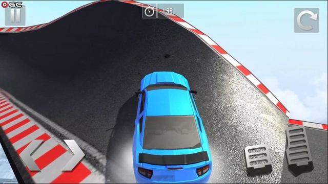 Mega Ramp Stunt Driver - Impossible Stunt Car Driving Game - Android GamePlay смотреть онлайн
