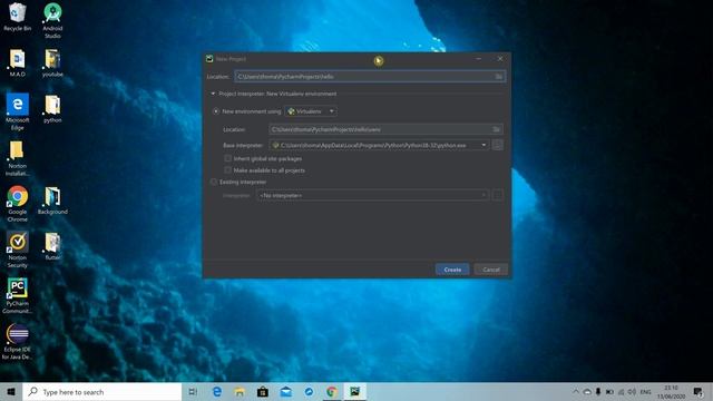 How to install PyCharm on Windows 10 смотреть онлайн