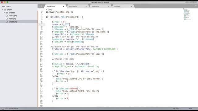 How to upload files in PHP [Part - 3] смотреть онлайн