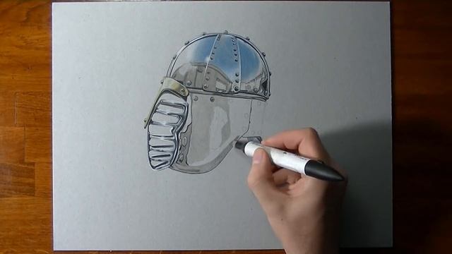 How to draw a chrome surface смотреть онлайн