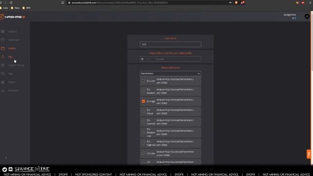 Mine CCX Using HASHR8 OS Step-by-Step