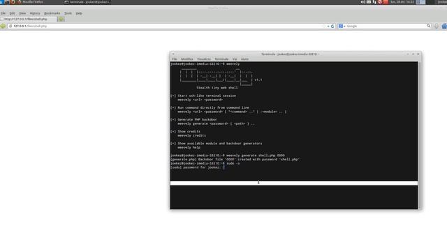 Pentest with weevely смотреть онлайн