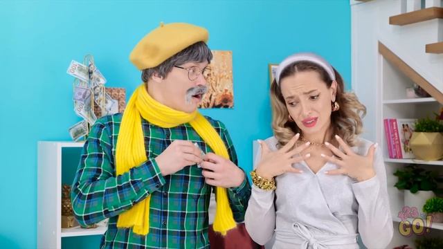 MAGIC DOG WAS ADOPTED BY BILLIONAIRE FAMILY || Rich vs Poor | Coolest Ideas for Pets by 123 GO! смотреть онлайн