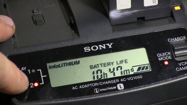 Sony charger AC-VQ 1050 смотреть онлайн