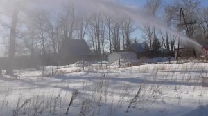 Шнекороторный снегоочиститель на минитрактор