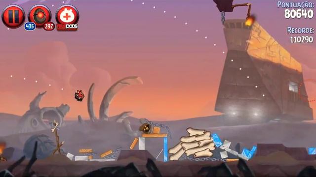 Playing Angry Birds Star Wars 2. Escape To Tatooine P2-1/P2-5 смотреть онлайн