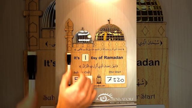 Ramadan Daily Suhoor & Iftar Time Tracker . AlAqsa Masjid & Dome of the Rock Jerusalem. смотреть онлайн