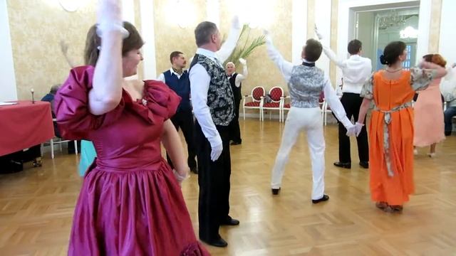 Венгерский бальный. Бал "Танцы народов мира" в усадьбе "Вороново" смотреть онлайн