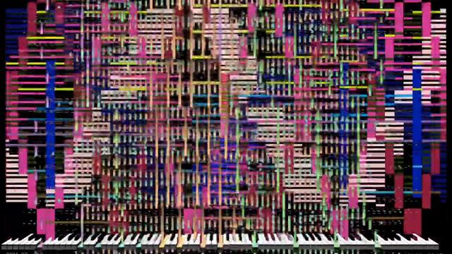 [Black Midi] My fine and distant future, 1.5 million notes, Simba’s Piano Elipse. смотреть онлайн
