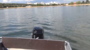 Тест катера Нептун + Mercury 50