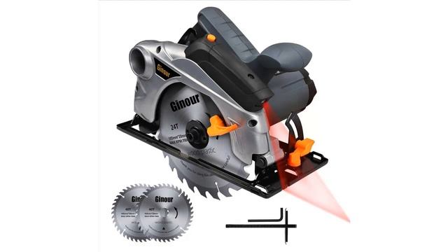 ? Ginour Kreissäge 1500W 4700 RPM Handkreissäge: Lohnt der Kauf? ? смотреть онлайн