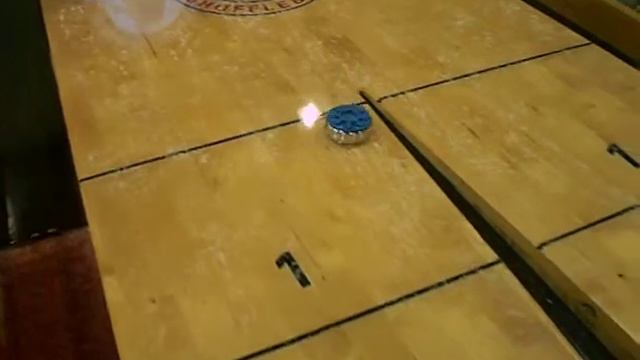 WOW a new shuffleboard table !! смотреть онлайн