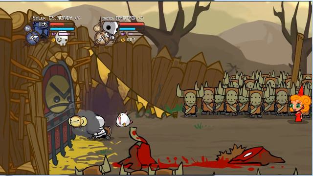 как нафармить монет Castle Crashers смотреть онлайн