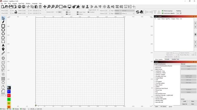 LightBurn menus missing colour palette and arrange long смотреть онлайн