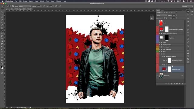 Vector Art Photoshop Action Tutorial смотреть онлайн
