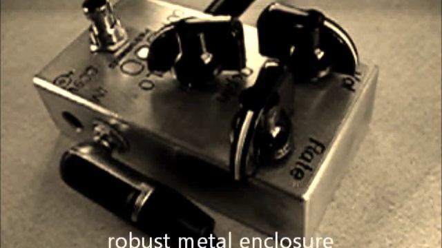 BOO Instruments Boutique TREMOLO Stomp Pedal True Bypass Discrete Made in England смотреть онлайн