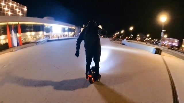 EUC Voronezh. Evening riding. смотреть онлайн