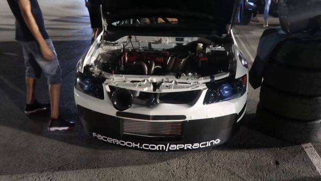 1300HP Mitsubishi Lancer Evolution Goes To The Track смотреть онлайн