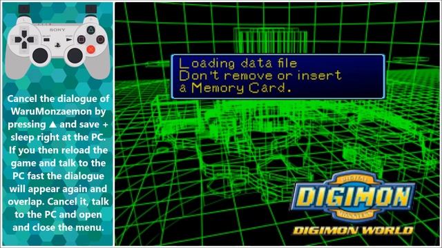 Digimon World | Glitch | WaruMonzaemon text stacking смотреть онлайн