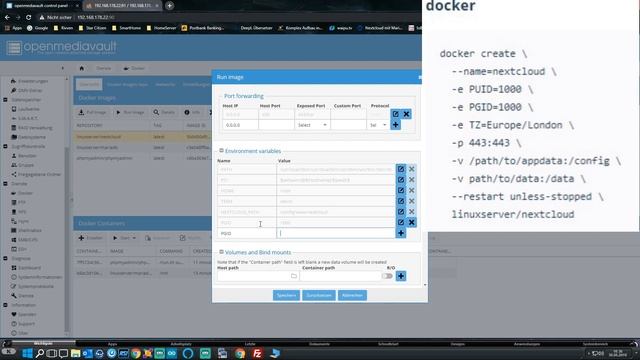 HomeServer | Teil 4 - Installation von Nextcloud im Docker Container смотреть онлайн