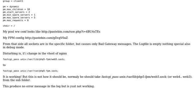 DevOps & SysAdmins: nginx, fpm - Bad Gateway error on php смотреть онлайн