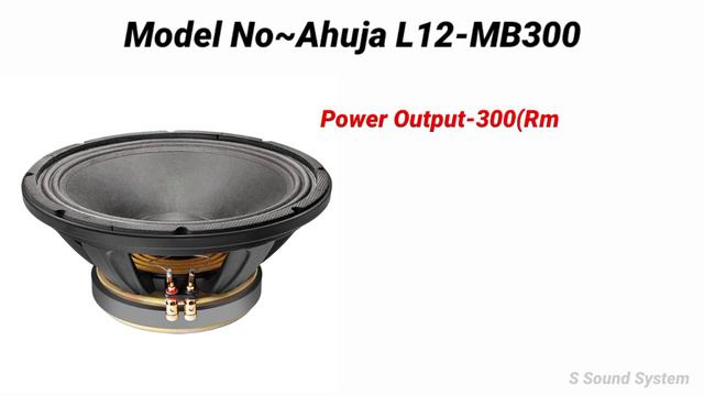 Ahuja All Model 12/15/18 Inch Speaker New Price List 2024 | Ahuja Professional Speaker Full Details смотреть онлайн