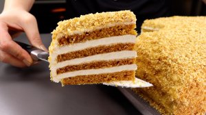 ТОРТ "МЕДОВИК" за 30 МИНУТ без раскатки коржей, взбиваний и лишних заморочек