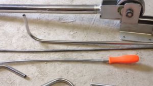 Трубогиб своими руками, простой трубогиб для круглой трубы