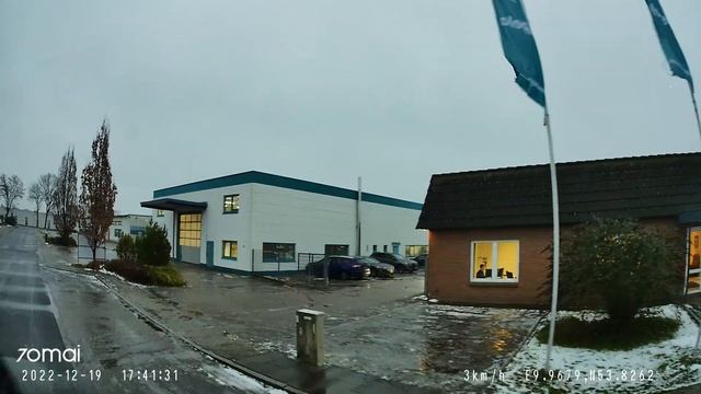 Trip to Bagela Baumaschinen GmbH (Kaltenkirchen, Germany) from 7 highway & return. смотреть онлайн