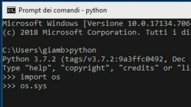 Pulire lo schermo del terminale con Python смотреть онлайн