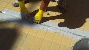 Работа с полиуретановыми мастиками